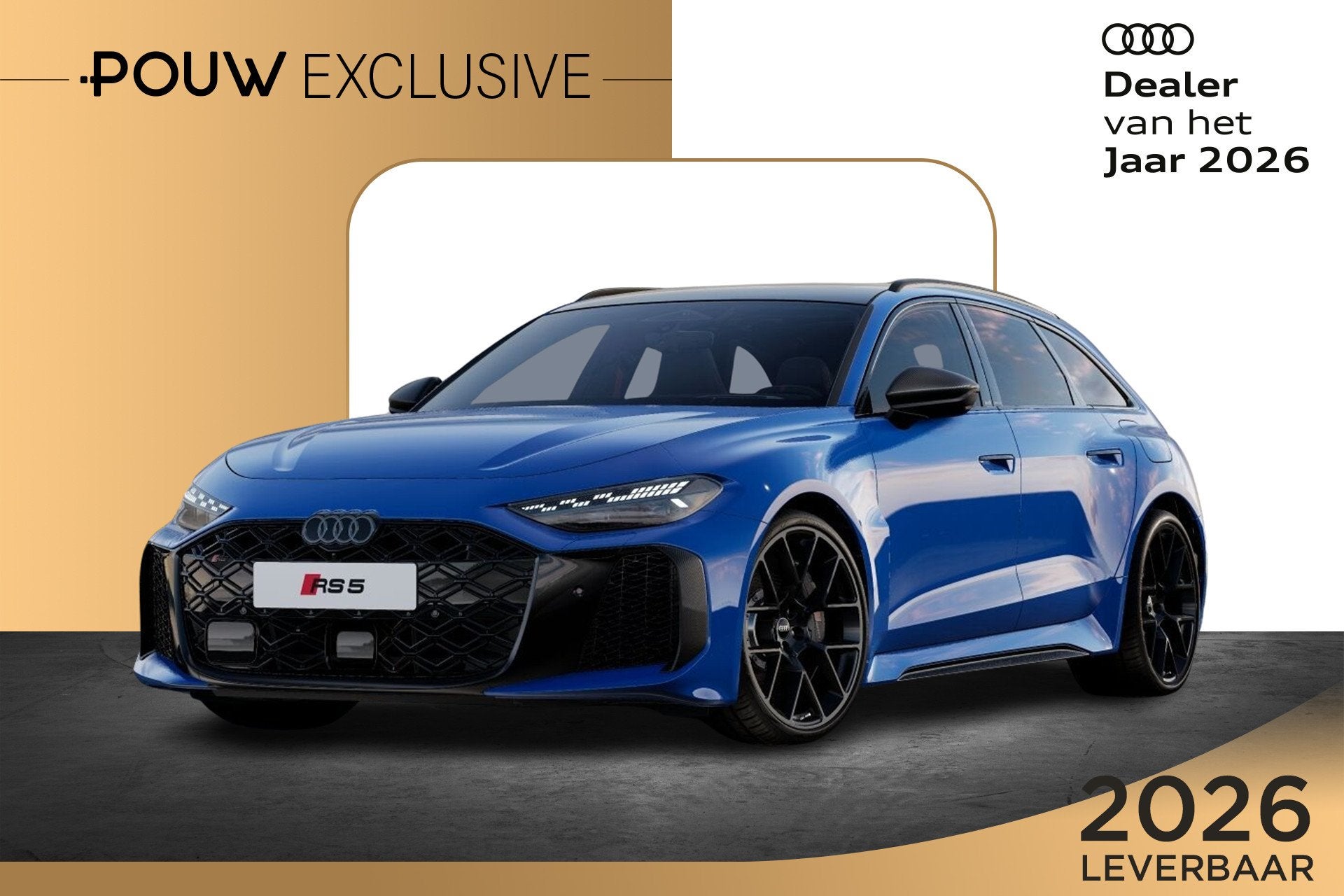 Audi RS 5 Avant e-hybrid 639pk quattro | Optiek Pakket Carbo, Automaat, 12 maanden, Blauw, RS5