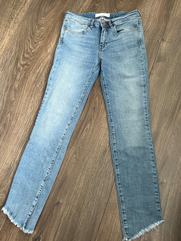 YAYA stretch skinny jeans maat 36, Blauw, Ophalen of Verzenden, Zo goed als nieuw, Yaya