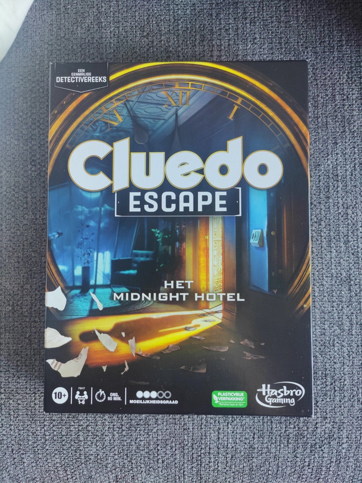 Cluedo Escape: Het Midnight Hotel - Zo goed als nieuw, Een of twee spelers, Ophalen of Verzenden, Zo goed als nieuw, Hasbro Gaming