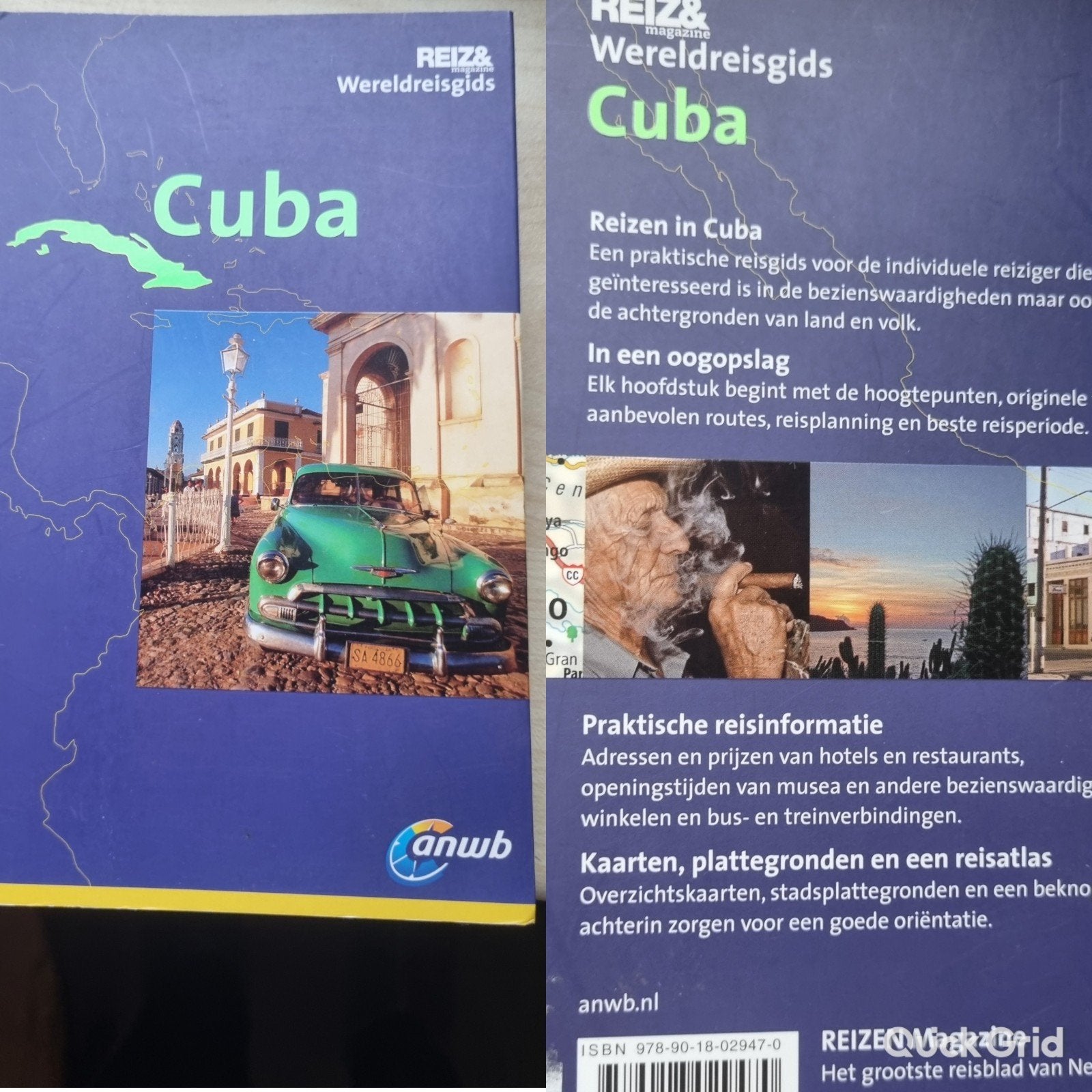 ANWB Wereldreisgids Cuba, Zo goed als nieuw, Reisgids of -boek, ANWB, Midden-Amerika