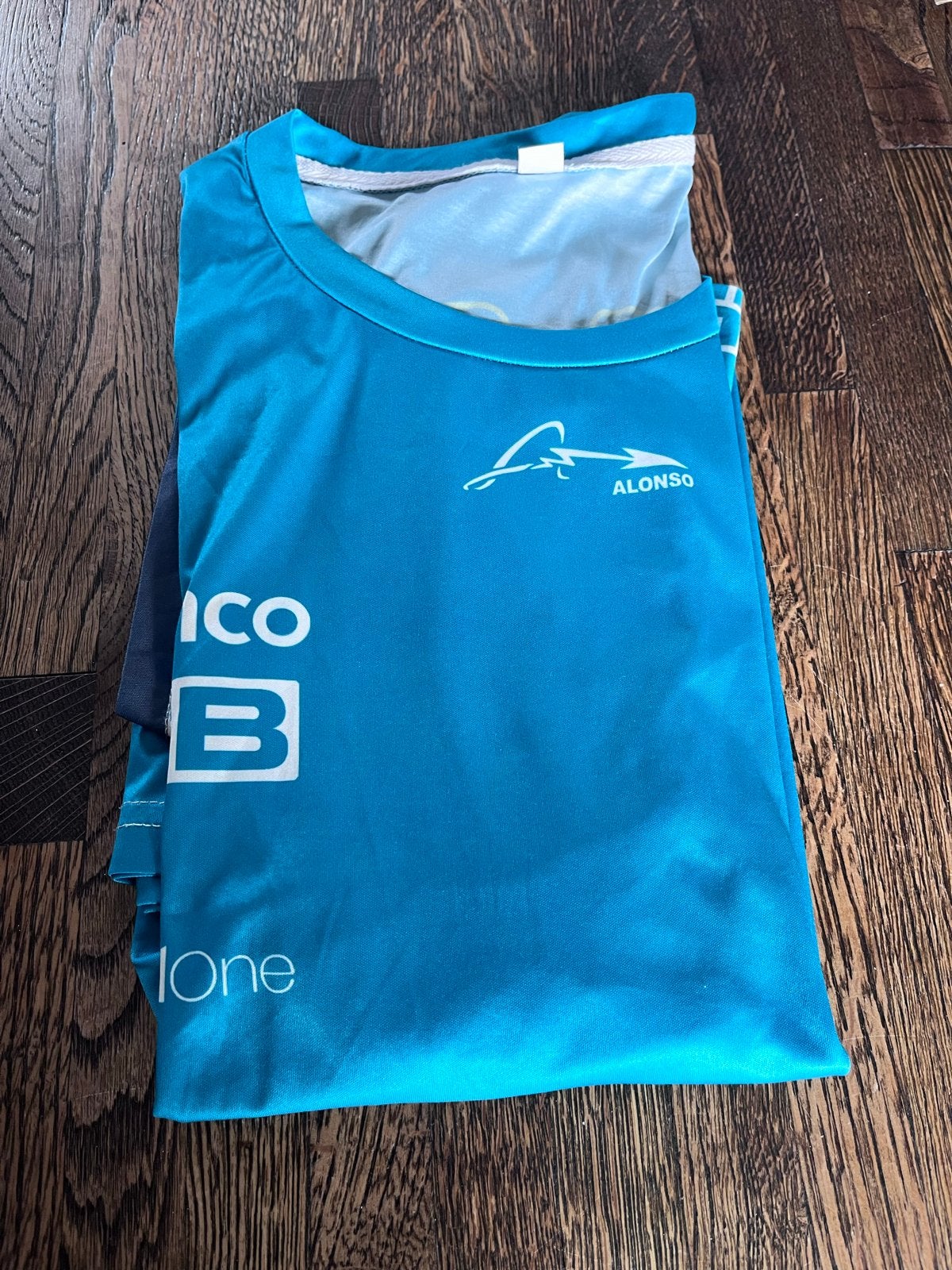 Aston Martin F1 Alonso Shirt - Maat 3XL, Ophalen of Verzenden, Zo goed als nieuw, Overige maten, Groen