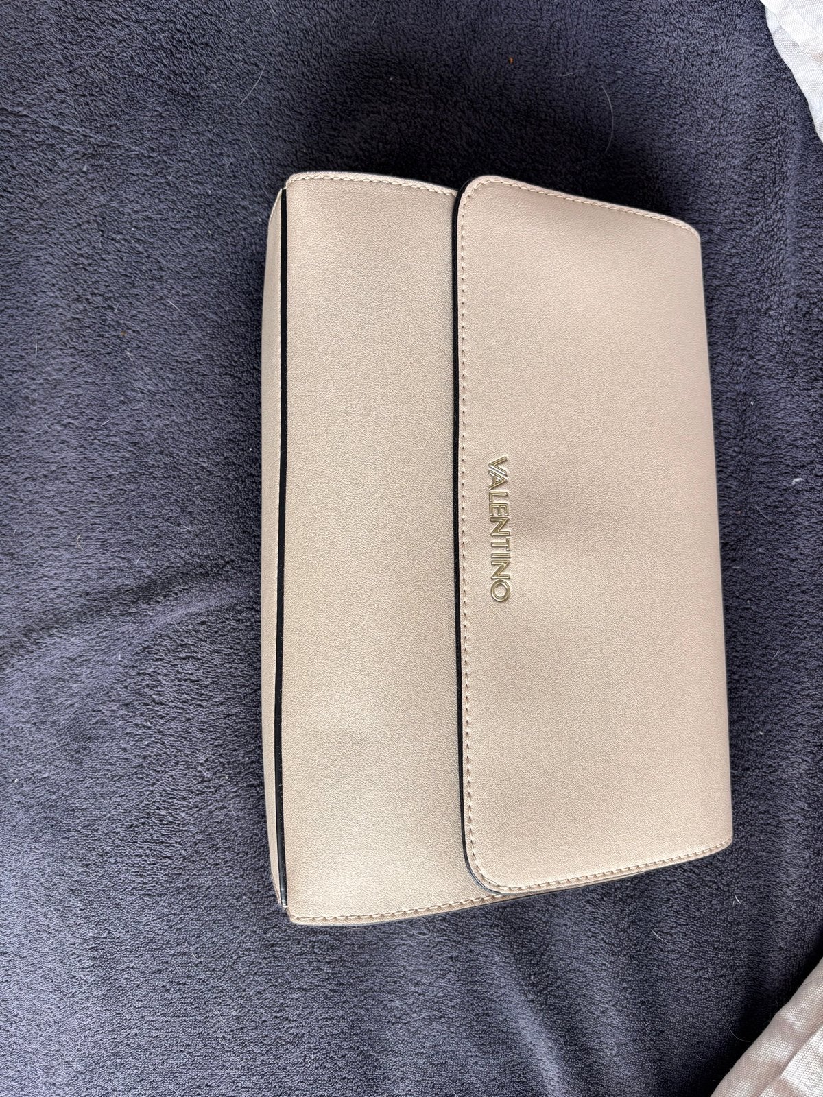 Valentino Avondtasje - Zo goed als nieuw, Sieraden, Tassen en Uiterlijk, Ophalen, Zo goed als nieuw, Beige, Avondtasje