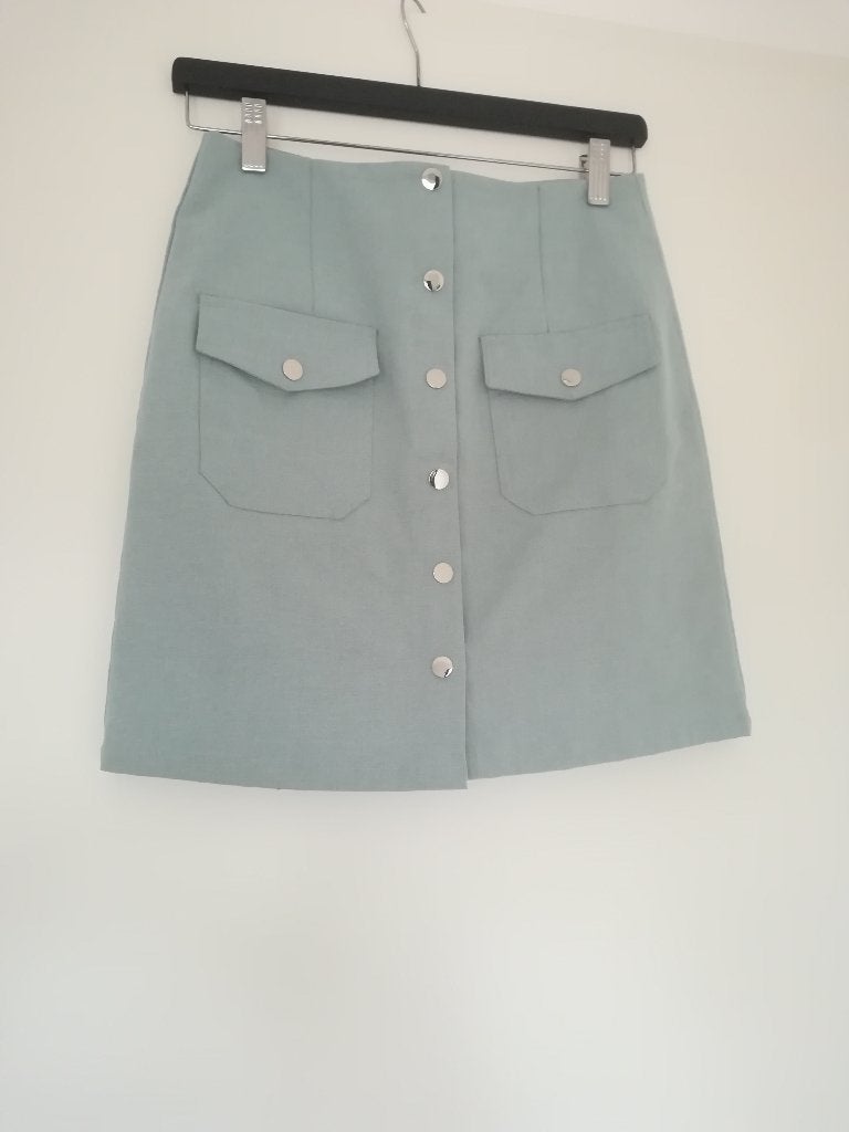 Daphnea Paris Rok Lichtgroen Groen maat S, Daphnea Paris, Ophalen of Verzenden, Zo goed als nieuw, Maat 36 (S)