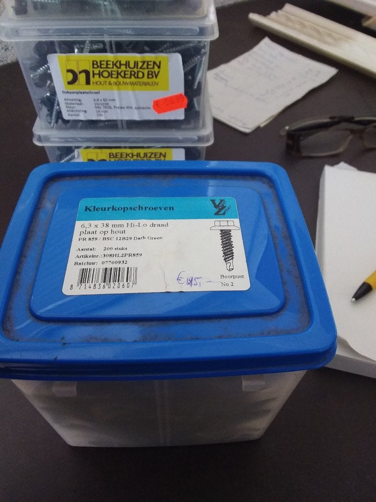Dakpanplaatschroeven, Ophalen, Nieuw, Schroeven