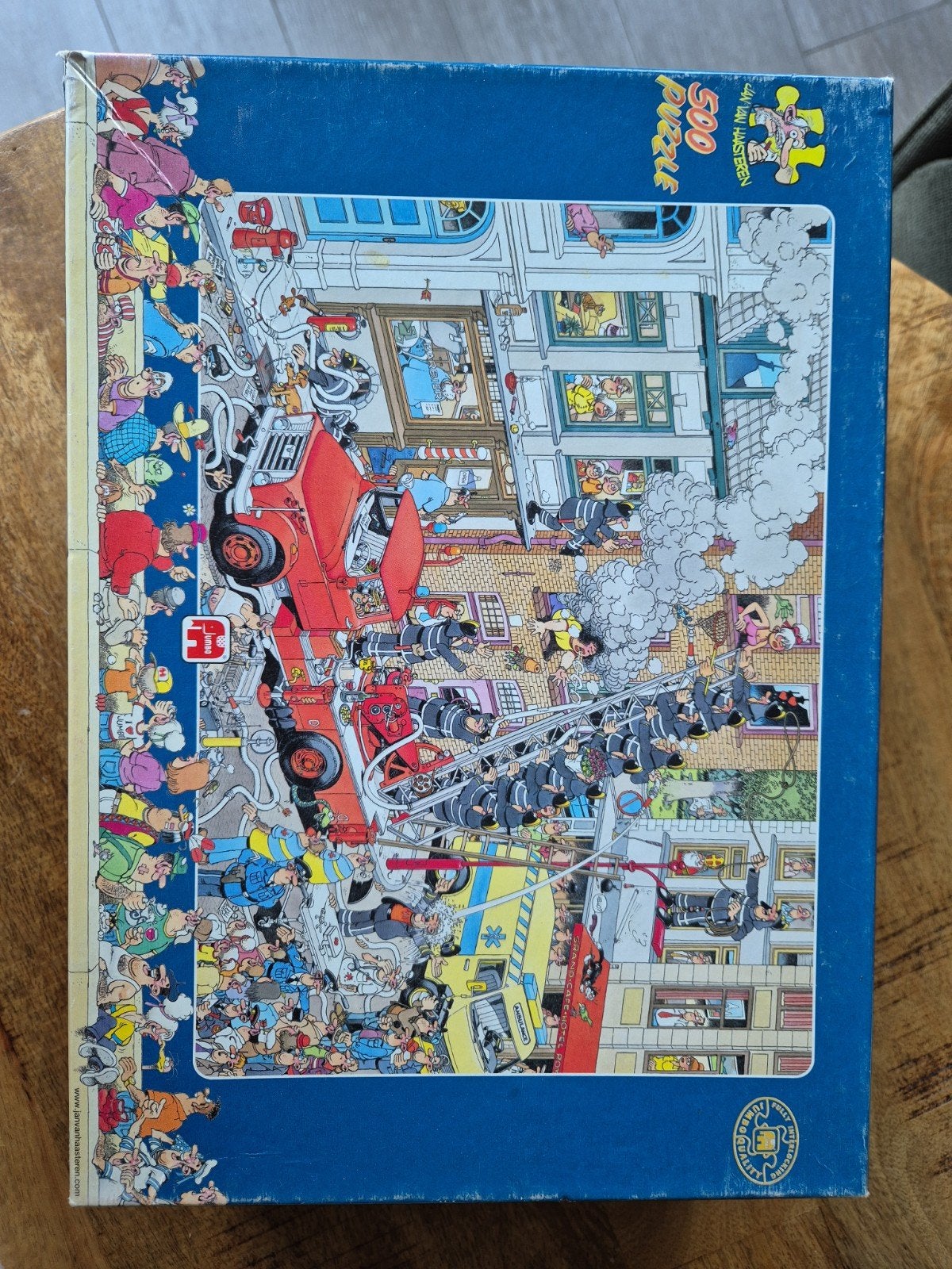Jan van Haasteren 500 stukjes - De Brandweer, Ophalen, 500 t/m 1500 stukjes, Gebruikt, Legpuzzel