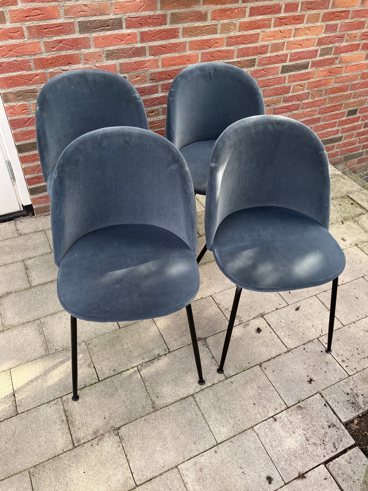 4 eetkamestoelen gratis af te halen, Ophalen, Zo goed als nieuw