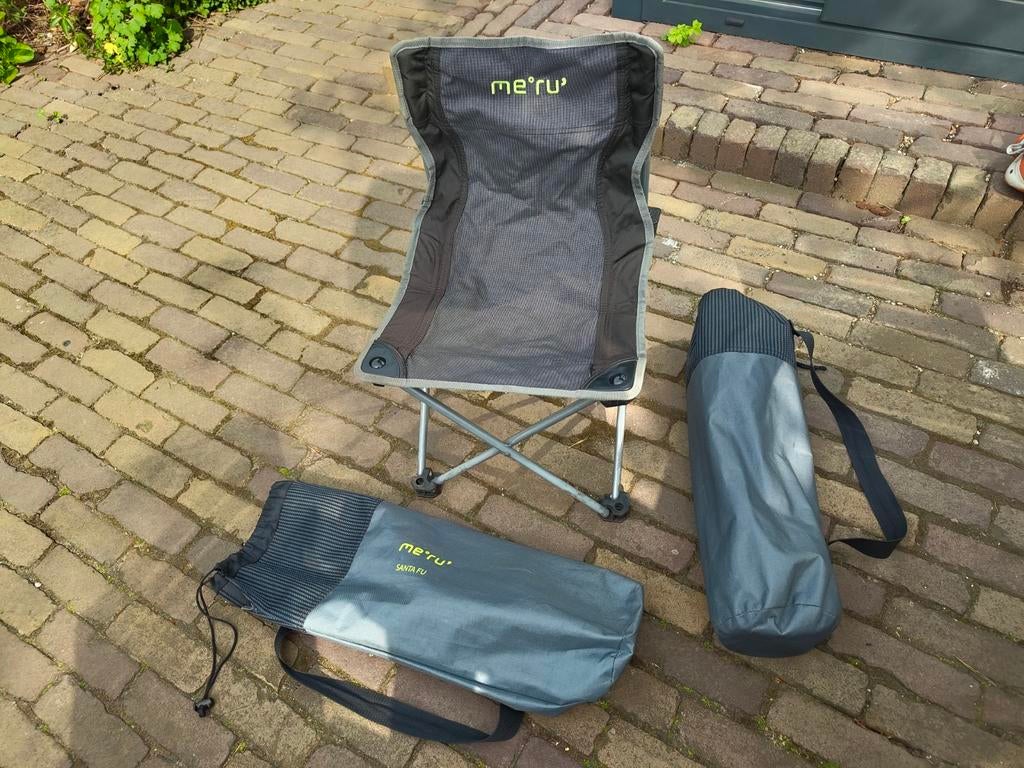 2x meru' (meru) kinder campingstoelen, Ophalen, Gebruikt, Campingstoel