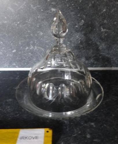 ANTIEK * STOLP MET SCHOTEL KRISTAL * Compleet *, Antiek en Kunst, Verzenden