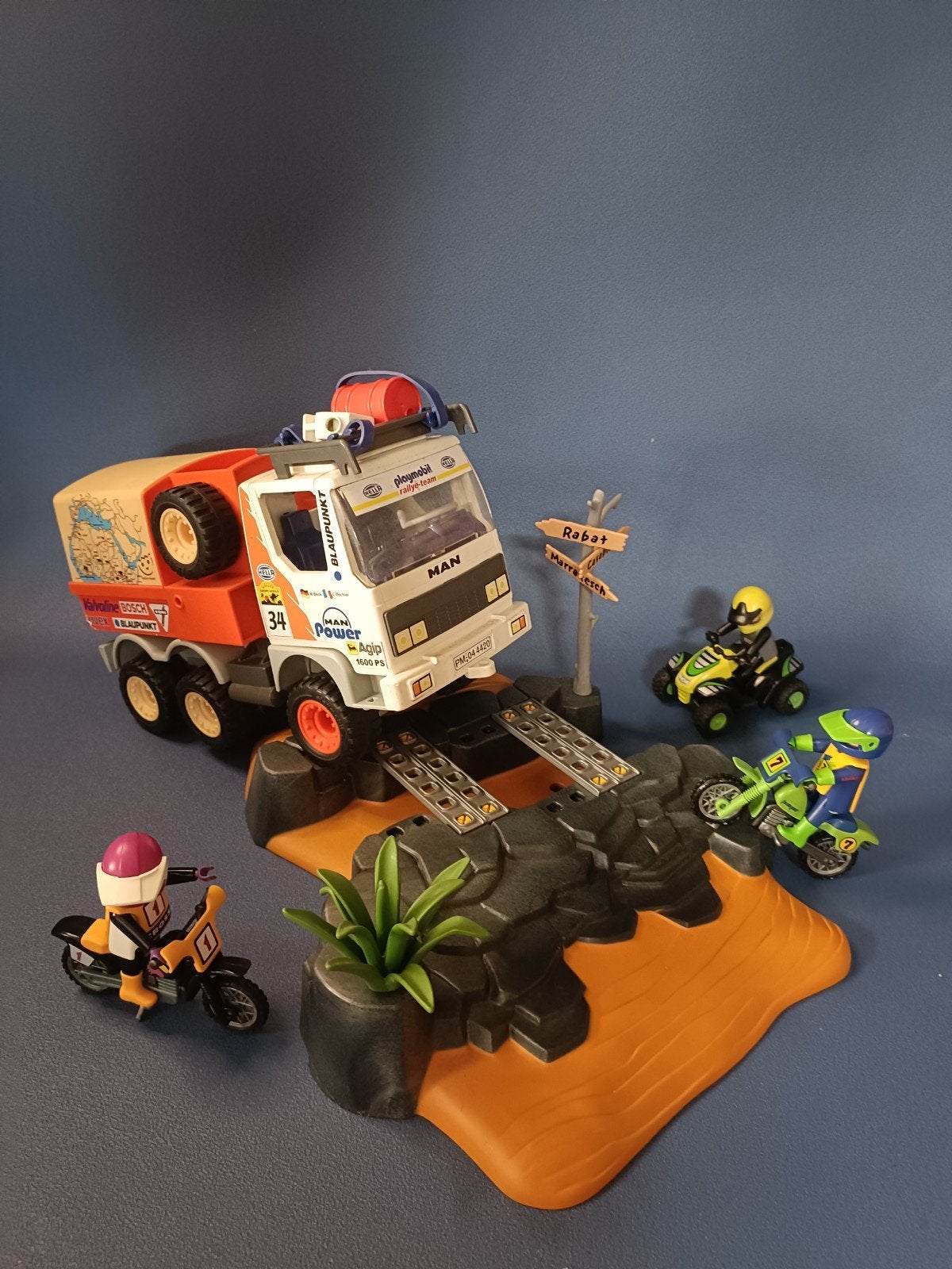 Playmobil Paris Dakar set, Kinderen en Baby's, Speelgoed | Playmobil, Ophalen of Verzenden