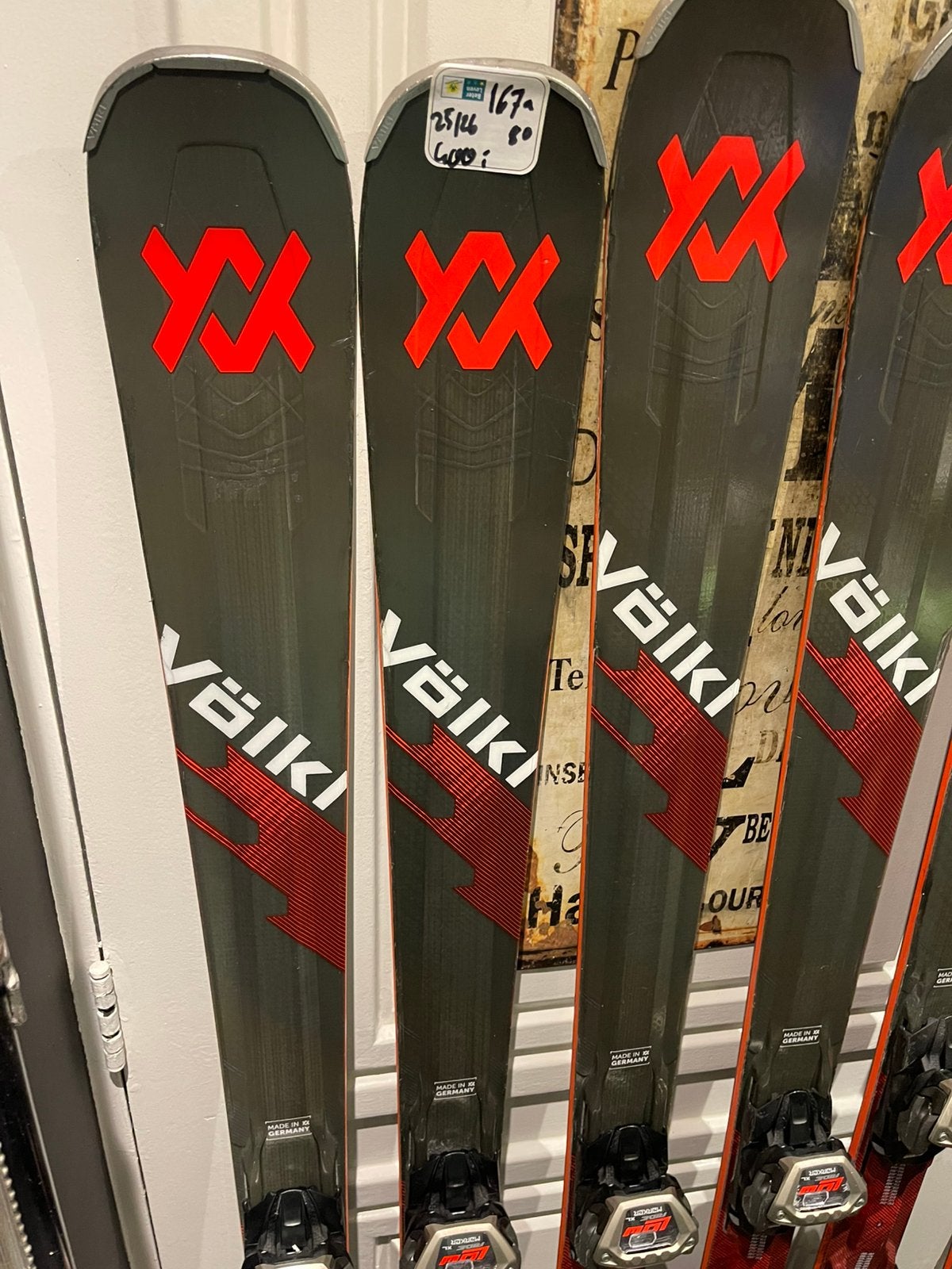 167cm VOLKL PEREGRINE 80 25/26 gevorderd all Mountain