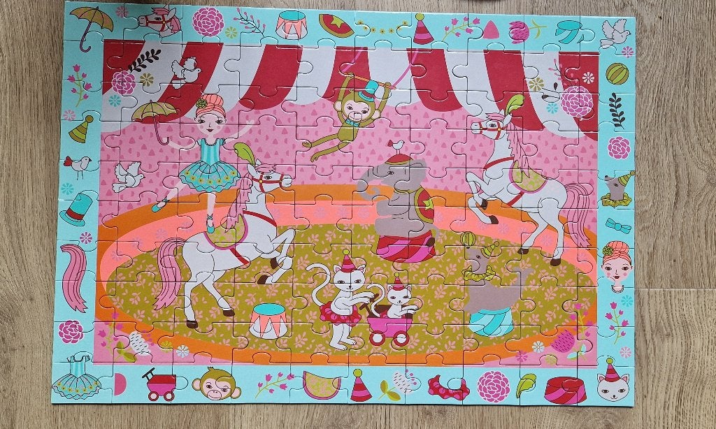 Puzzel, Ophalen, Meer dan 50 stukjes, Zo goed als nieuw, 6 jaar of ouder