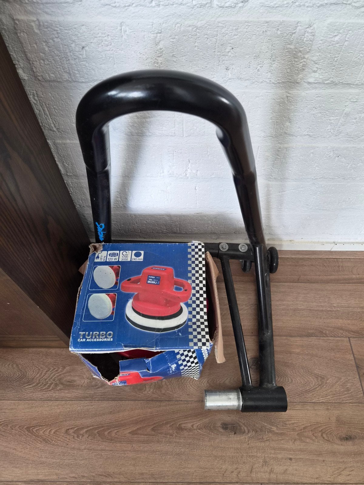 Paddockstand en Autopoetsmachine Set, Ophalen of Verzenden
