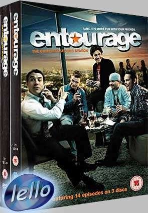 Entourage, Complete Seizoen 1 & 2 (2004-05) UK NLO, Vanaf 12 jaar, Ophalen of Verzenden, Zo goed als nieuw, Komedie