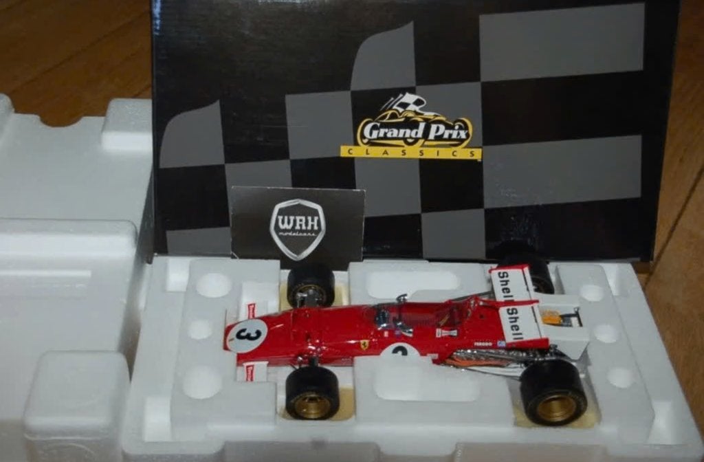 1:18 FERRARI 312B F1 ICKX Exoto 97060 in doos WRH, Verzenden, Zo goed als nieuw, Auto, Overige merken