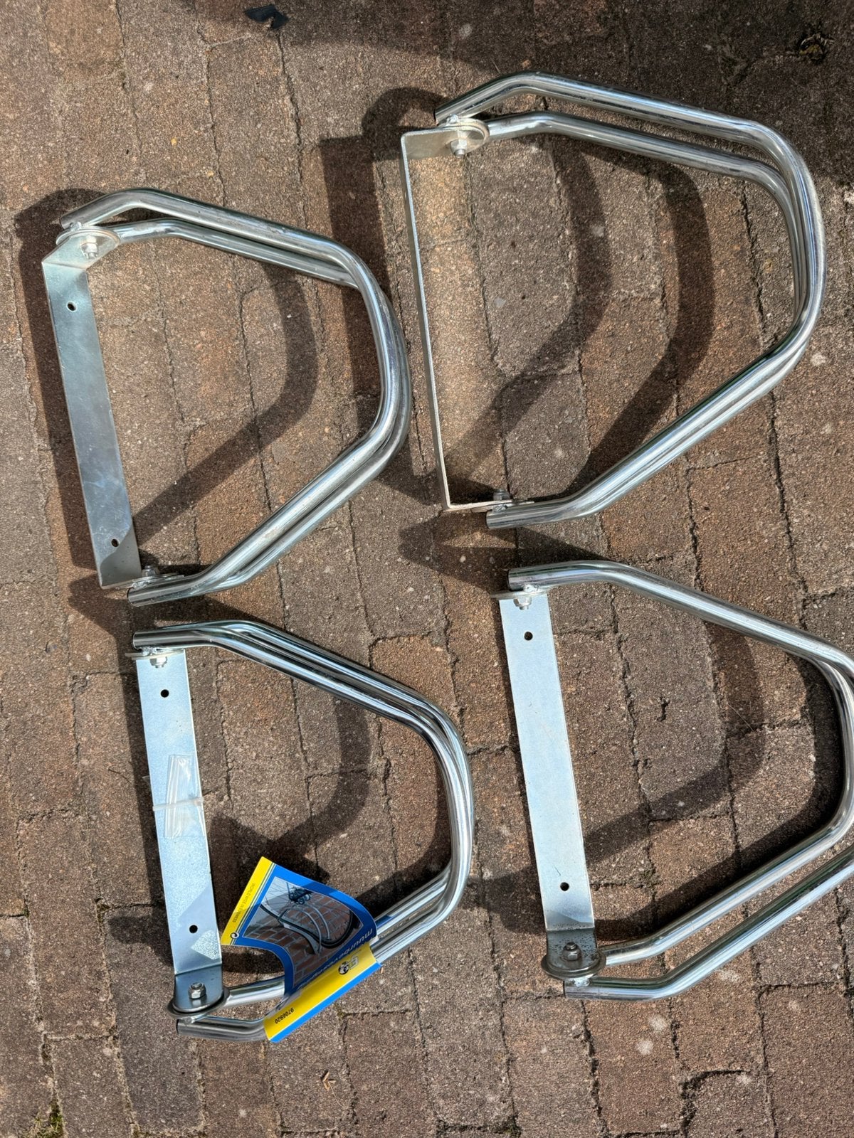 Fietsenklemmen/fietsrek: gratis ophalen, Ophalen, Gebruikt