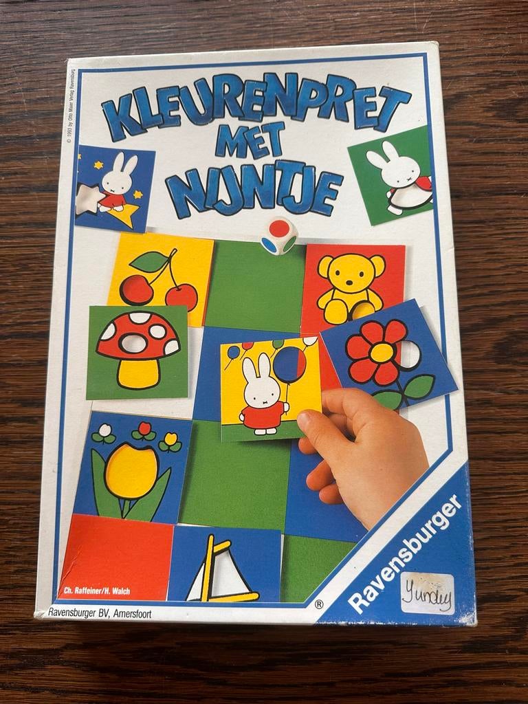 Kleurenpret met Nijntje - Educatief kleurenspel, Een of twee spelers, Ophalen, Gebruikt
