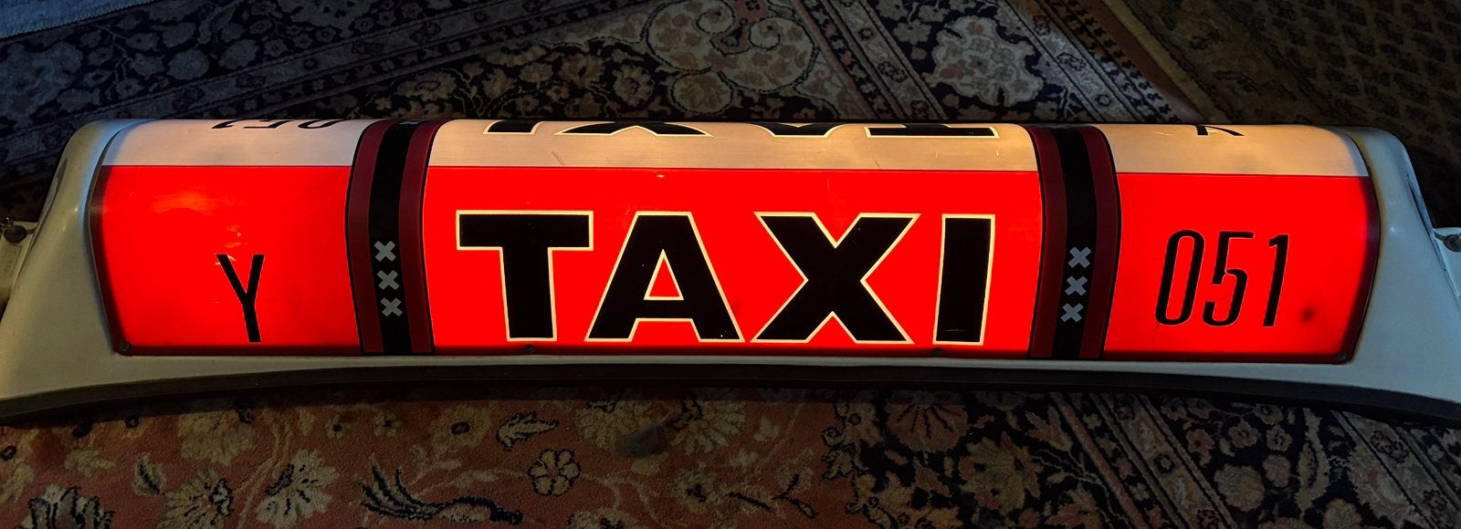 TCA taxi daklicht, Ophalen of Verzenden