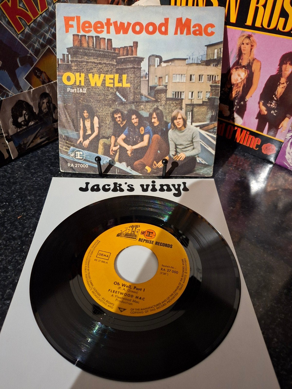 Fleetwood Mac - Oh Well (Part I & II) 7 inch single 1969, Fotohoes, Ophalen of Verzenden, Gebruikt, 7 inch