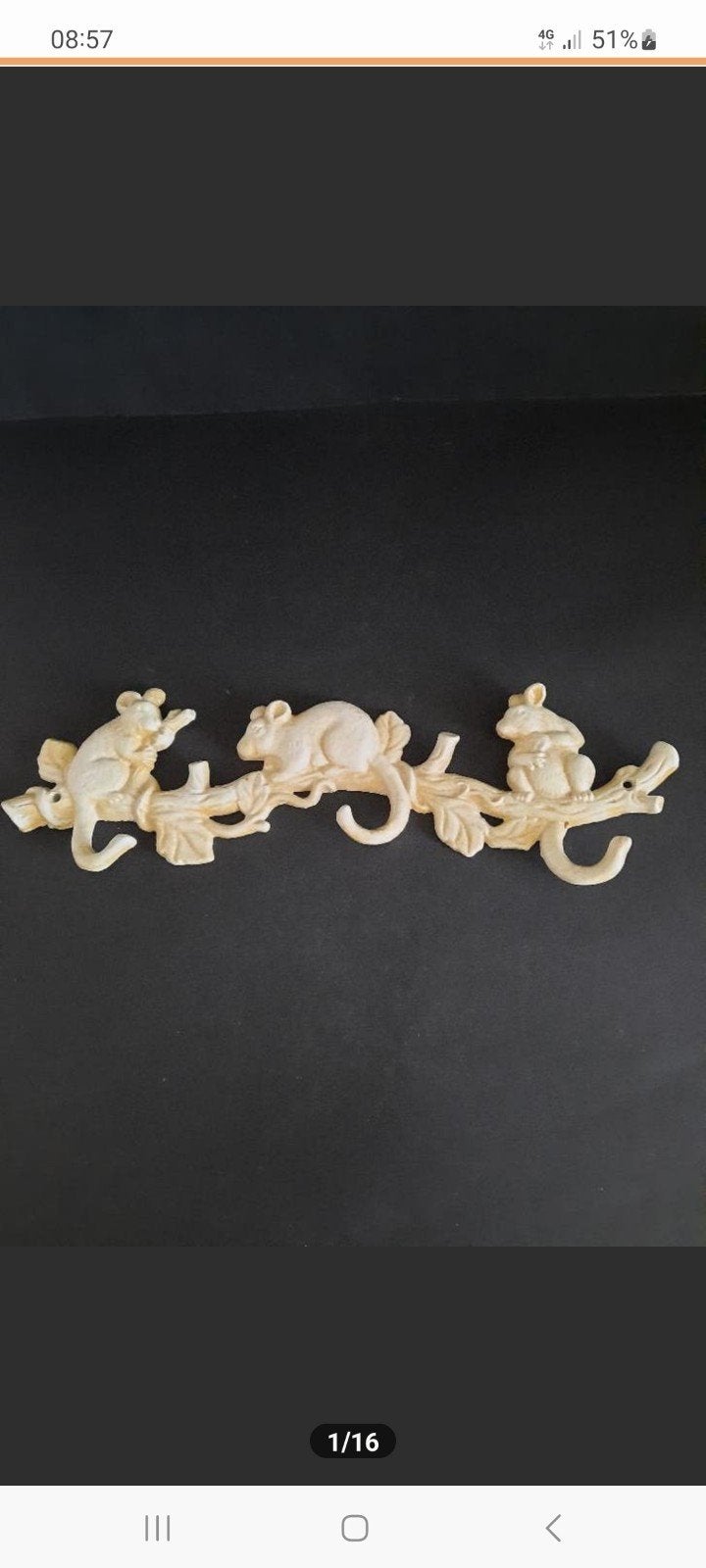 Decoratieve wandhaken / kapstokjes (diverse modellen), Huis en Inrichting, Gebruikt, Wandhaken, Onbekend, Ophalen of Verzenden