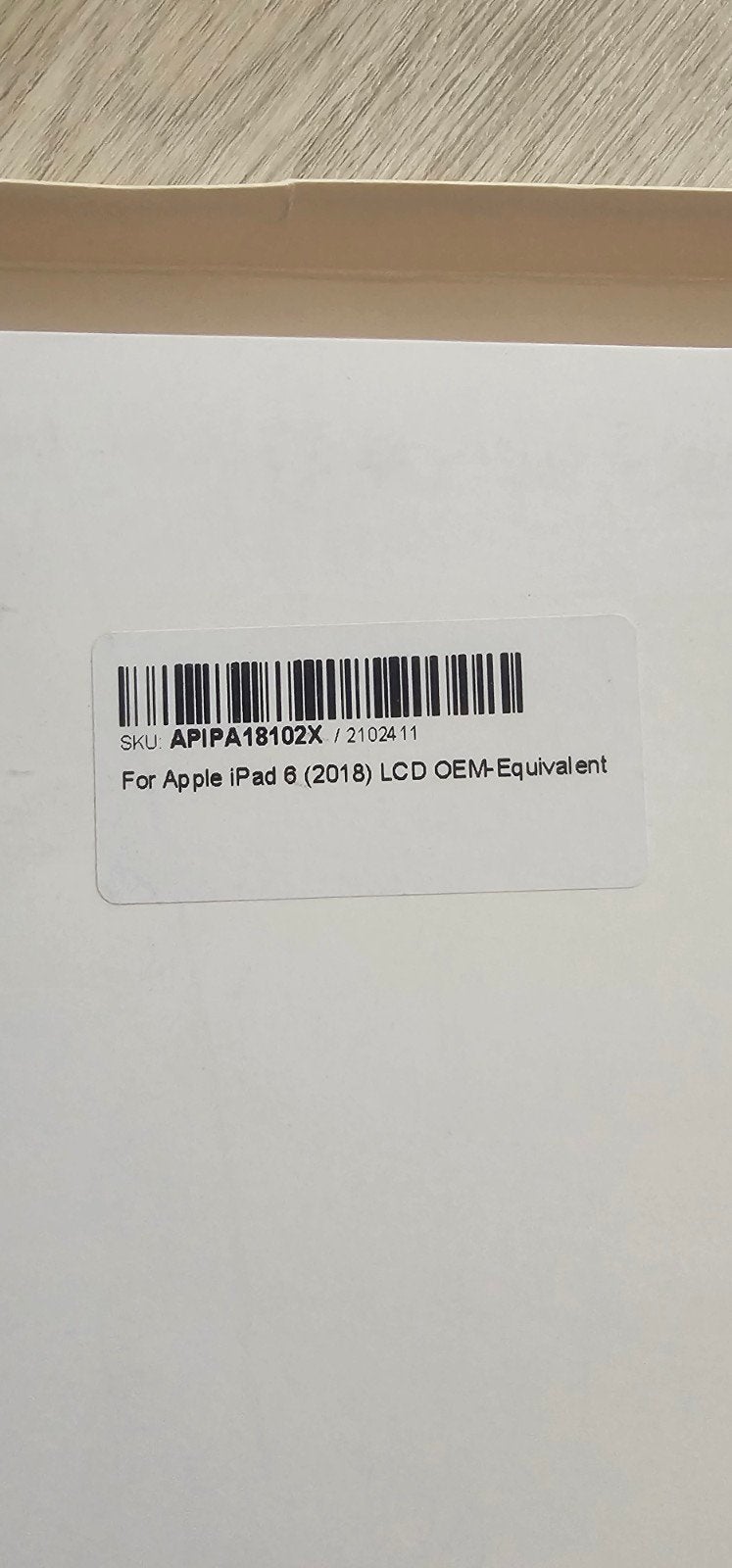 Nieuw LCD Scherm voor Apple iPad 6 (2018), Spelcomputers en Games, Ophalen of Verzenden, Nieuw