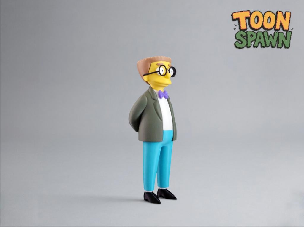 Waylon Smithers Beeld 20cm – Cartoon Fan Art, Ophalen of Verzenden, Nieuw, Fantasy