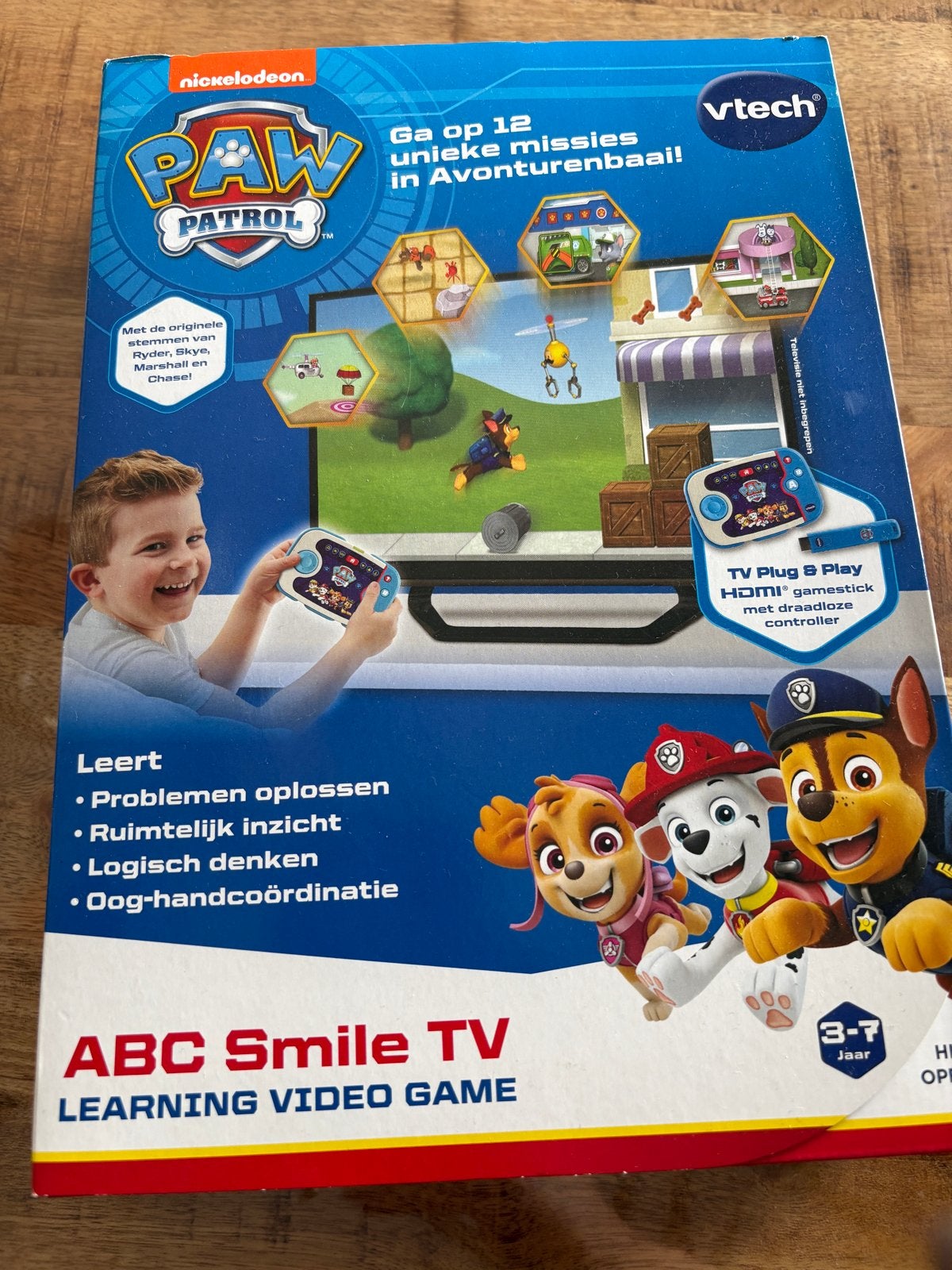VTech Paw Patrol ABC Smile TV Learning Video Game, Puzzel en Educatief, 1 speler, Ophalen of Verzenden, Zo goed als nieuw