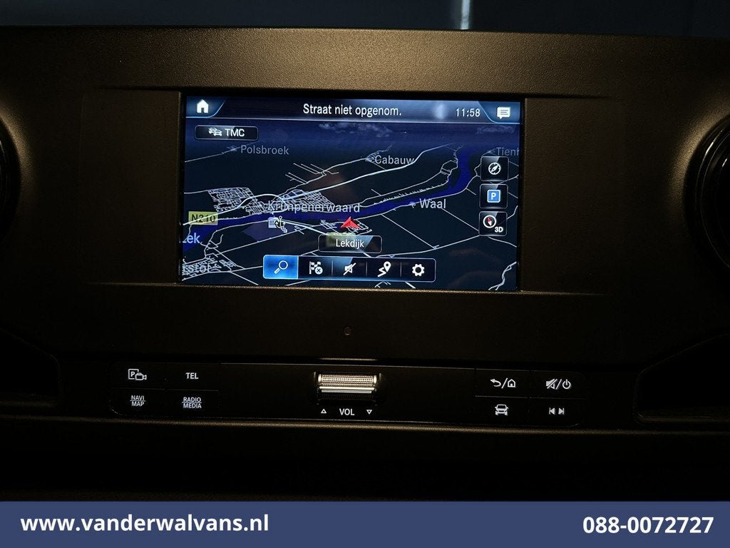 Mercedes-Benz Sprinter 315 CDI 150pk L3H2 Euro6 Airco | Came, Gebruikt, 4 cilinders, Wit, Bedrijf