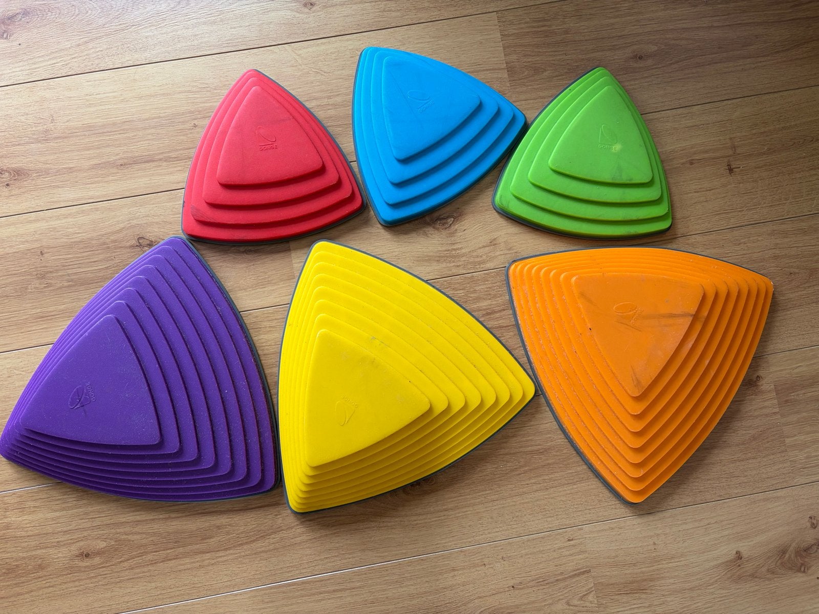 Gonge Balansstenen Riverstones - Set van 6 stuks, Ophalen, Gebruikt