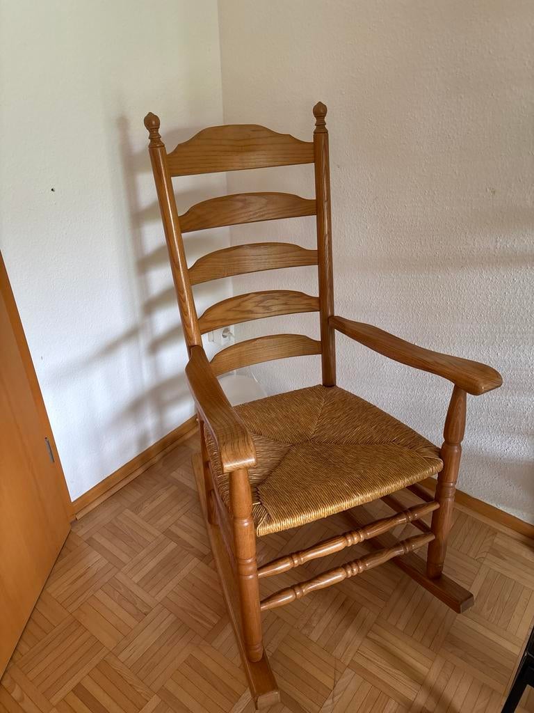 Schommelstoel, Ophalen
