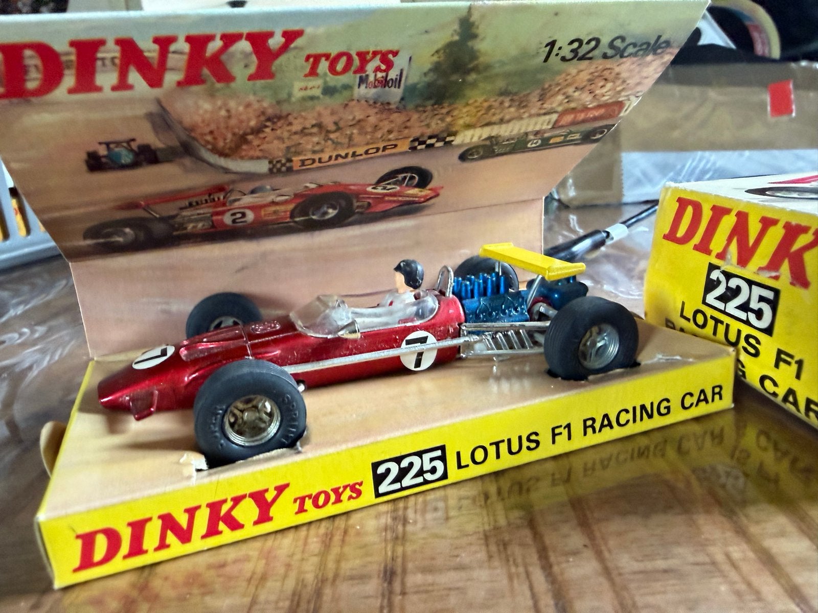 Dinky Toys Lotus Racing Car - Zo goed als nieuw met doos, F, Auto, B, Dinky Toys