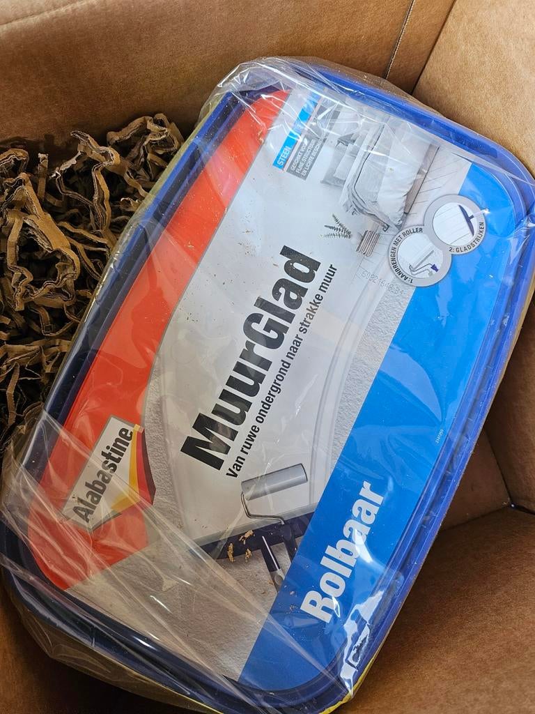 4x 10L Alabastine Muurglad - Nieuw in verpakking, Doe-het-zelf en Verbouw, Ophalen of Verzenden