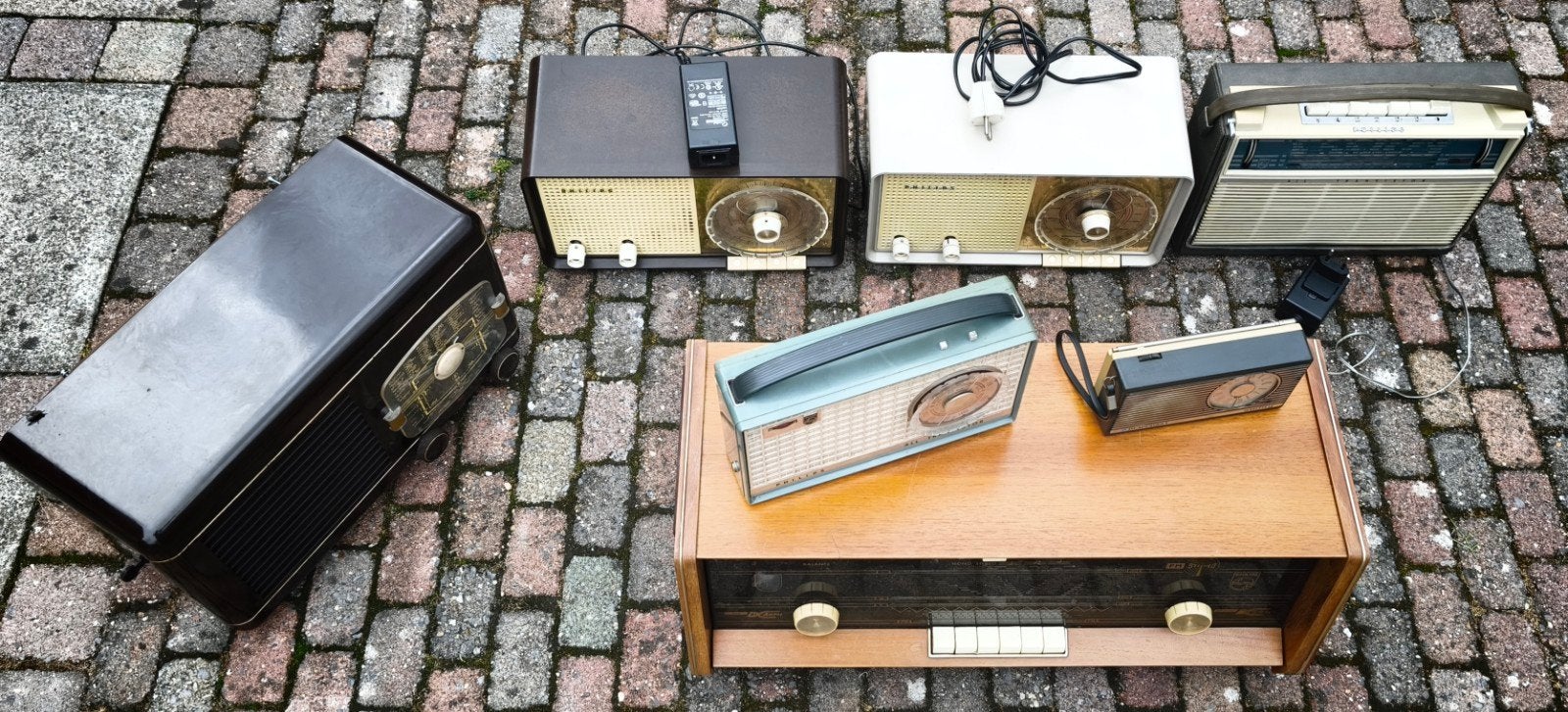 Radio's vintage/oude  - Verzameling, Ophalen of Verzenden, Gebruikt, Radio