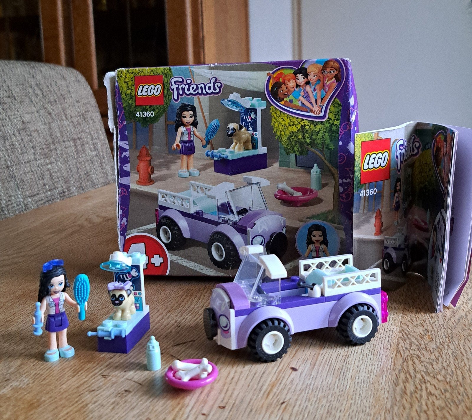 Lego Friends Emma's Dierenkliniek, Lego, Friends, Ophalen of Verzenden, Zo goed als nieuw