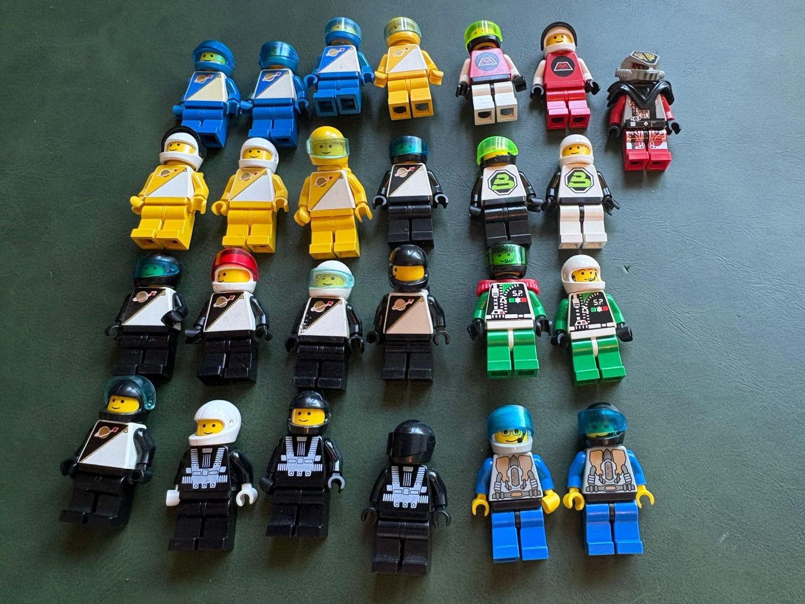 Partij lego space police poppetjes, Lego, Lego, Ophalen of Verzenden, Zo goed als nieuw