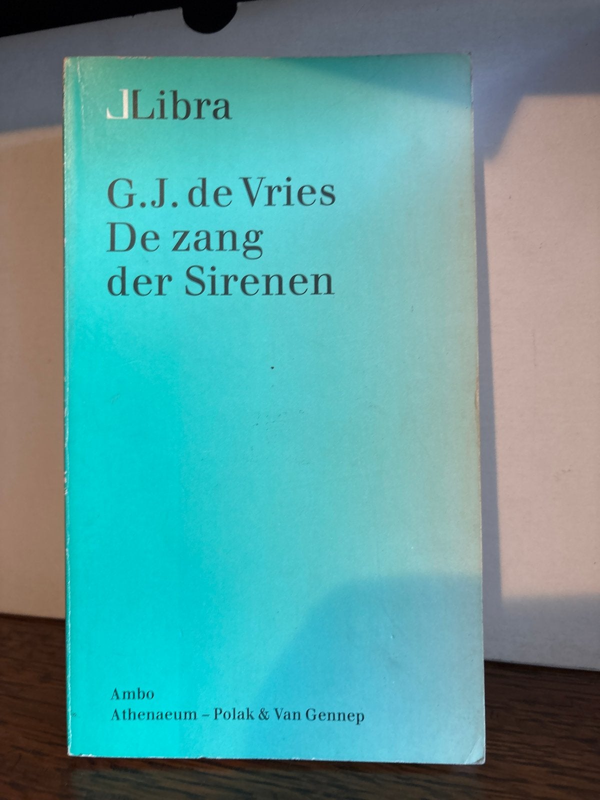 De zang der Sirenen - G.J. de Vries (Libra), Ophalen of Verzenden, Gelezen, Nederland