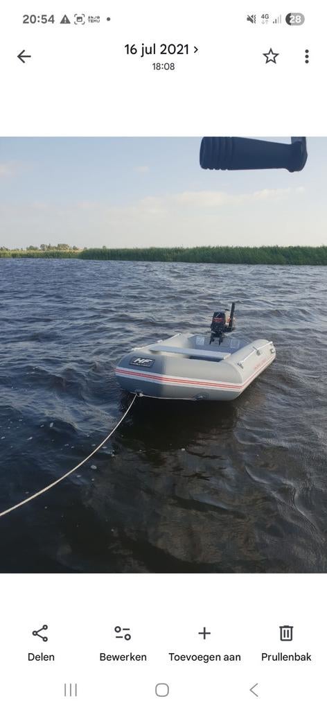 Nieuw rubberbootje, Watersport en Boten, Ophalen, Nieuw, Overige typen