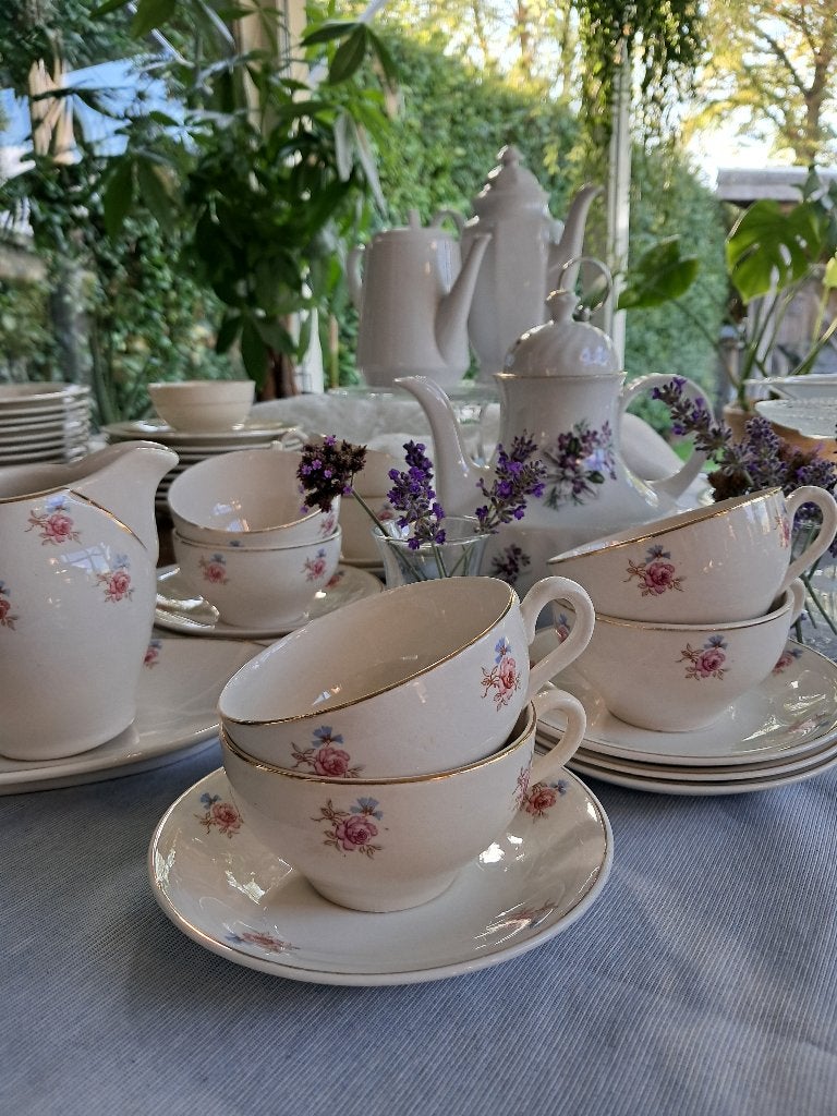 Verhuur van High tea servies, Ophalen, Gebruikt, Geboorte of Huwelijk