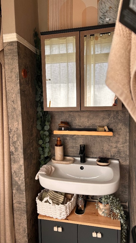 Badkamer kastje, Ophalen, (Half)hoge kast, Gebruikt, 50 tot 100 cm