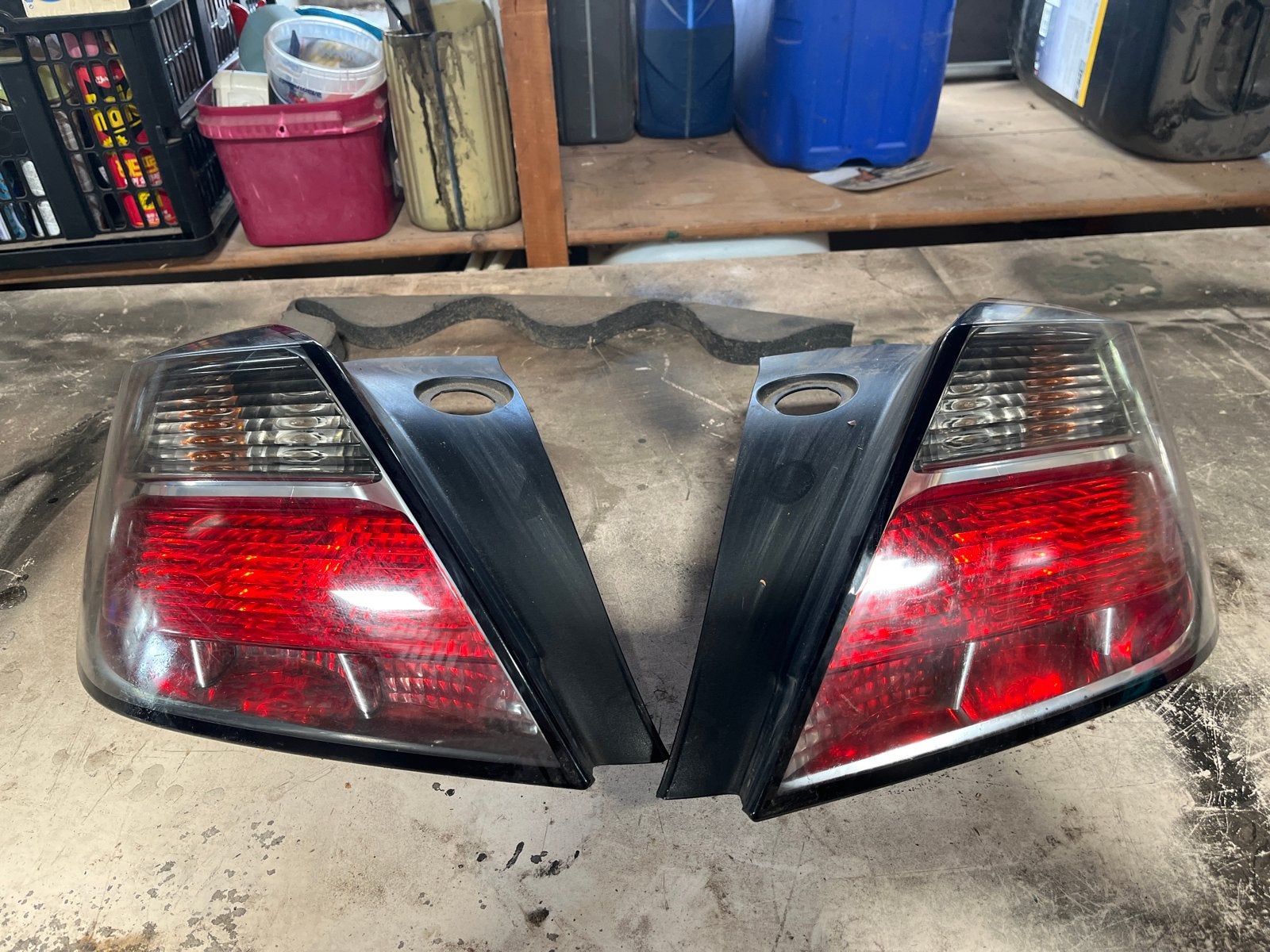 Achterlichten set (links en rechts) - Gebruikt, Auto-onderdelen, Verlichting, Ophalen of Verzenden, Gebruikt, Opel