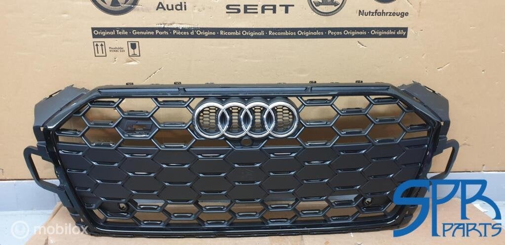 S5 8W6 B9 FACELIFT GRILL Grille ZWART HOOGGLANS 360 CAM PDC, Audi, Nieuw, Audi, Ophalen of Verzenden