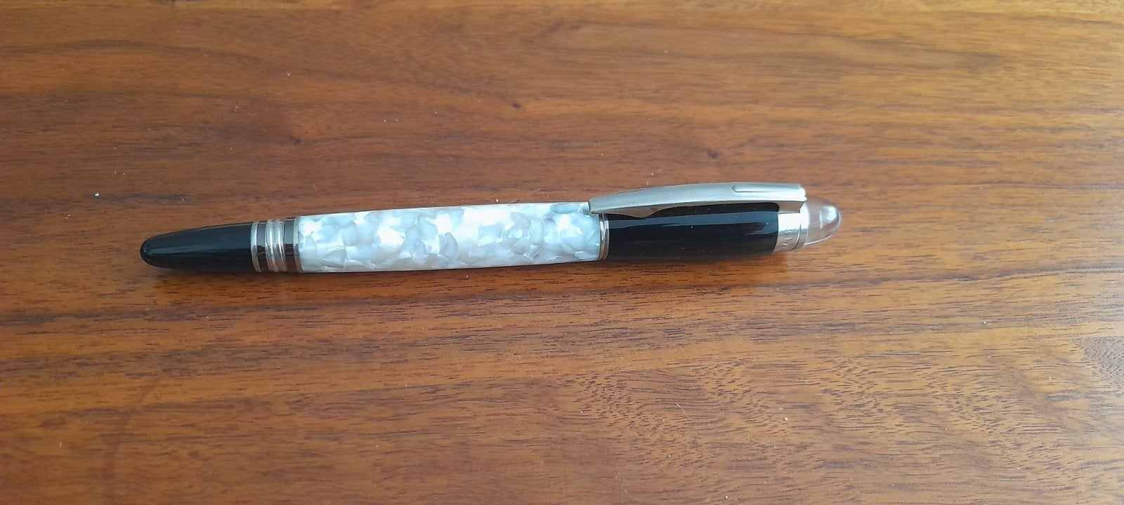 Vulpen Montblanc StarWalker met  Marmer look., Verzamelen, Pennenverzamelingen, Ophalen of Verzenden, Vulpen, Overige merken