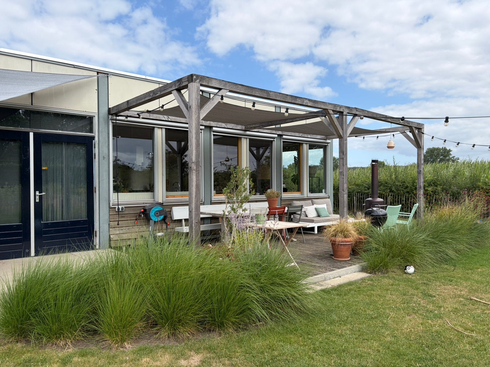 Woonunit, mantelzorgwoning, tiny house 104m2 modulaire bouw, Ophalen, Gebruikt