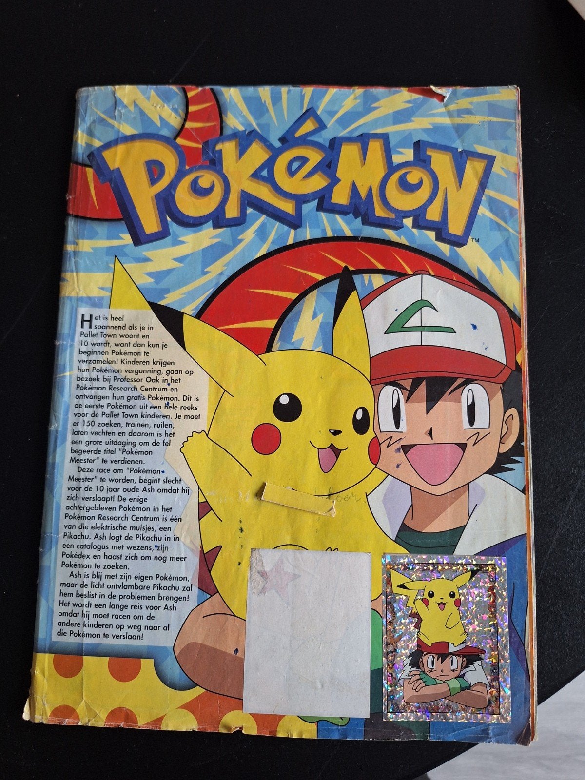 Pokémon Stickerboek. Eerste generatie!, Ophalen of Verzenden, Gebruikt, Boek of Catalogus