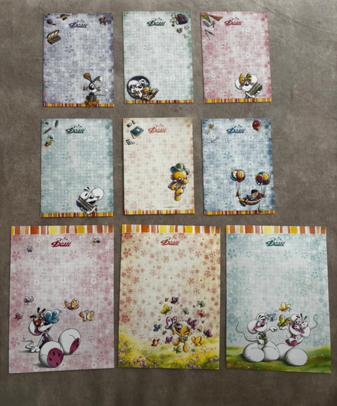 Diddl zomercollectie 2026, 9 blaadjes., Verzamelen, Diddl, Ophalen of Verzenden, Nieuw
