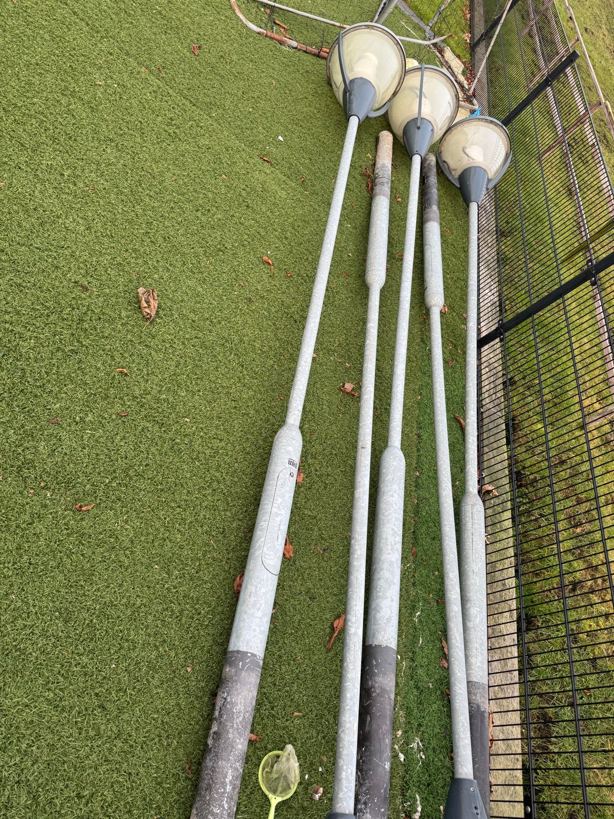 Gebruikte nette Lantaarnpalen, Tuin en Terras, Ophalen, Gebruikt, Netvoeding, Minder dan 50 watt