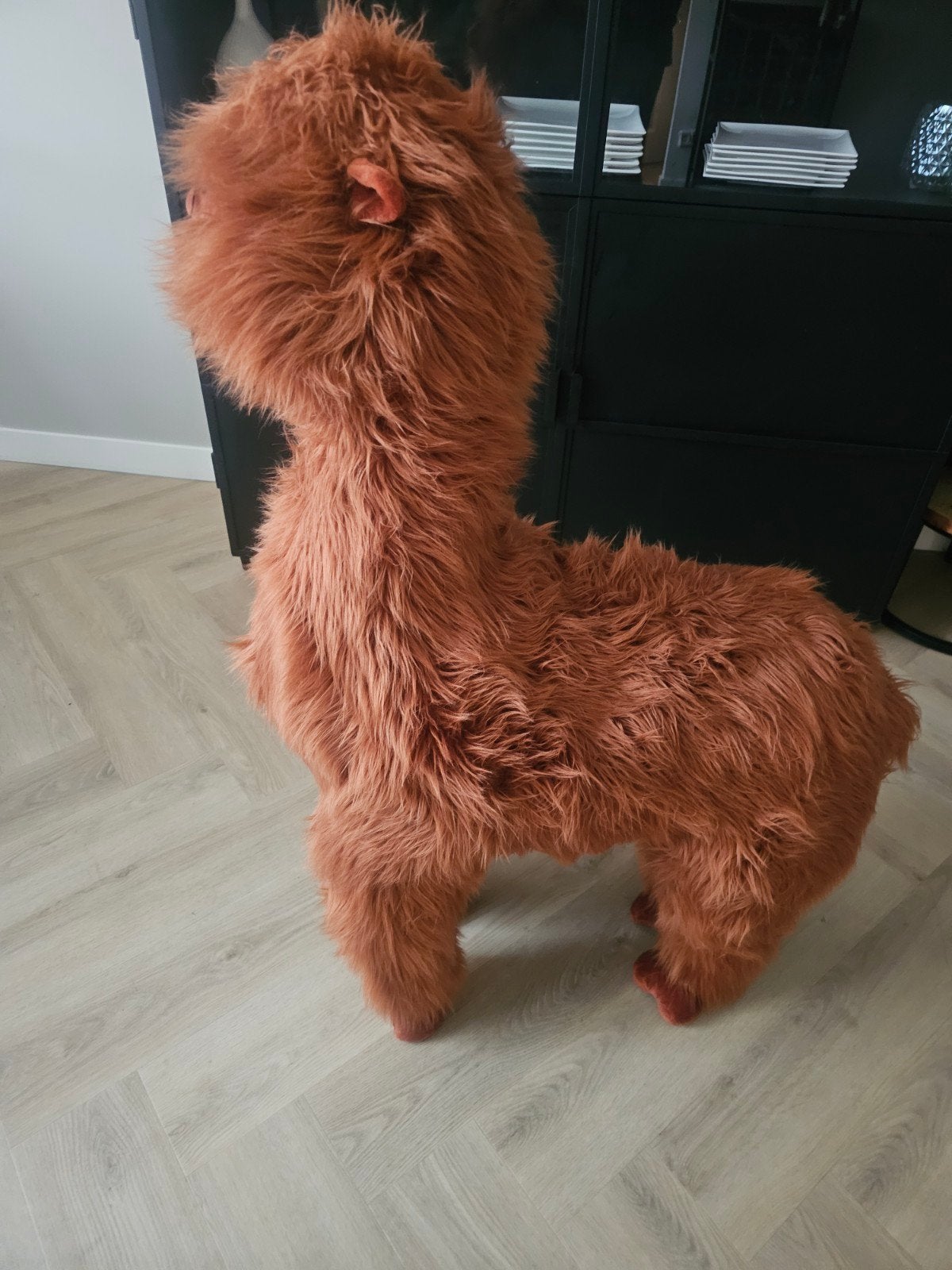 knuffel lama, Ophalen of Verzenden, Zo goed als nieuw, Overige typen