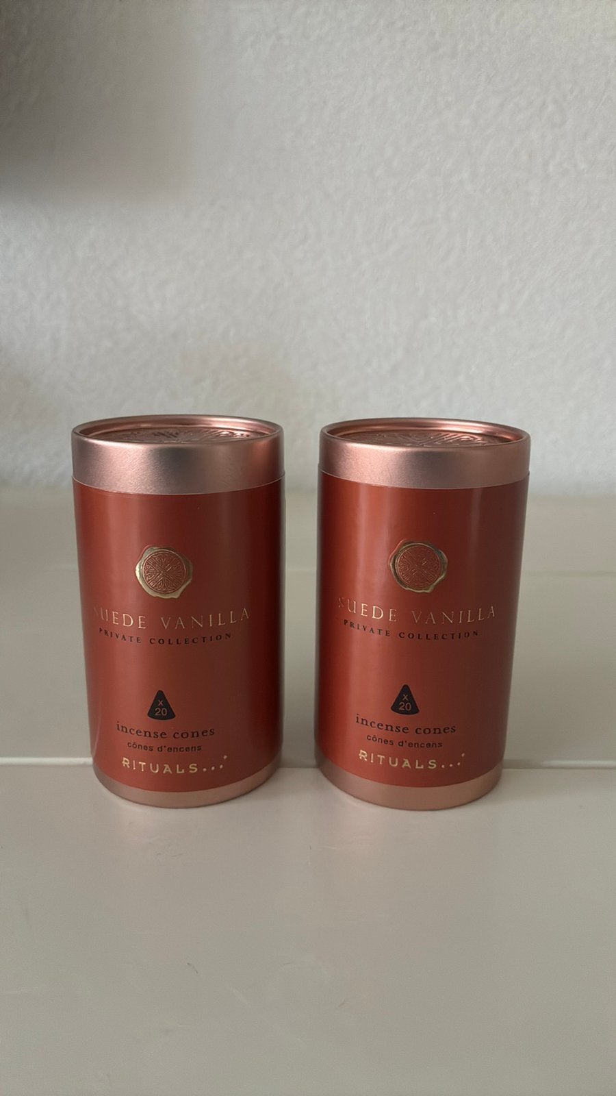 RITUALS Suede Vanilla wierookkegels/incense cones  NIEUWE, Ophalen of Verzenden, Nieuw, Rituals