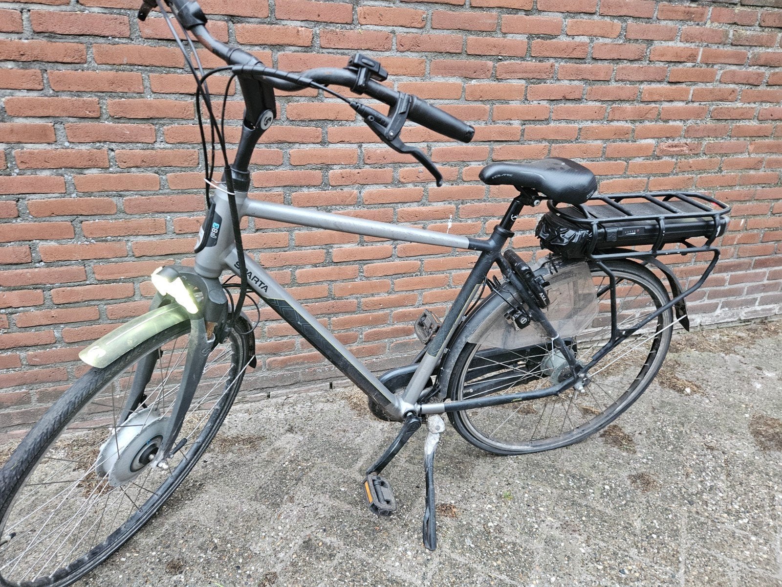 Opknapper elektrische fiets Sparta F8e - accubereik 30-40 km, Ophalen, Sparta, Gebruikt, 47 tot 51 cm