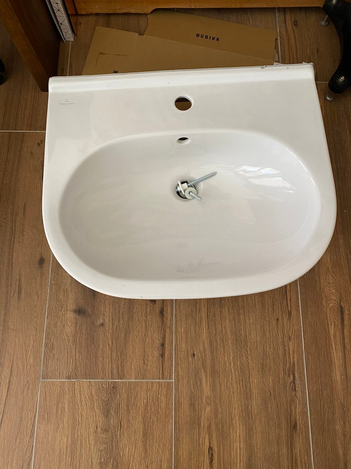 Villeroy & Boch wastafel, Huis en Inrichting, Badkamer | Badkamermeubels, Ophalen, 50 tot 100 cm, Zo goed als nieuw, Minder dan 100 cm