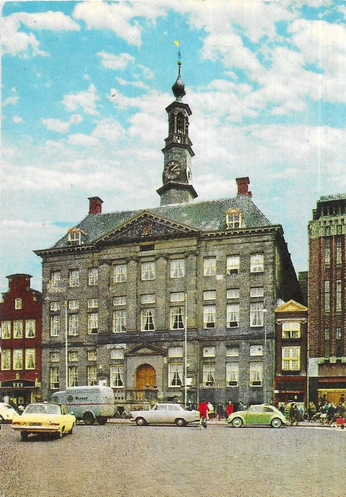 AK Den Bosch - Stadhuis, Verzenden, 1960 tot 1980, Gelopen, Noord-Brabant